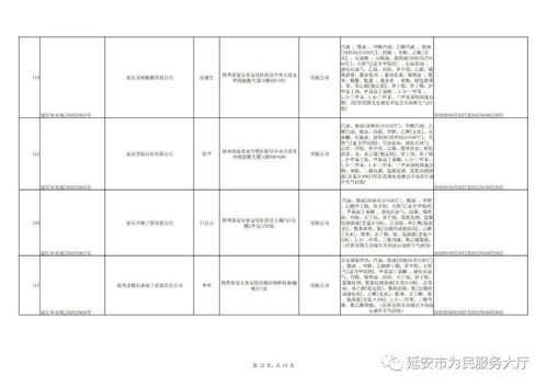 延安市行政審批服務局關于取得安全生產、危險化學品、煙花爆竹經營許可證企業(yè)的公示